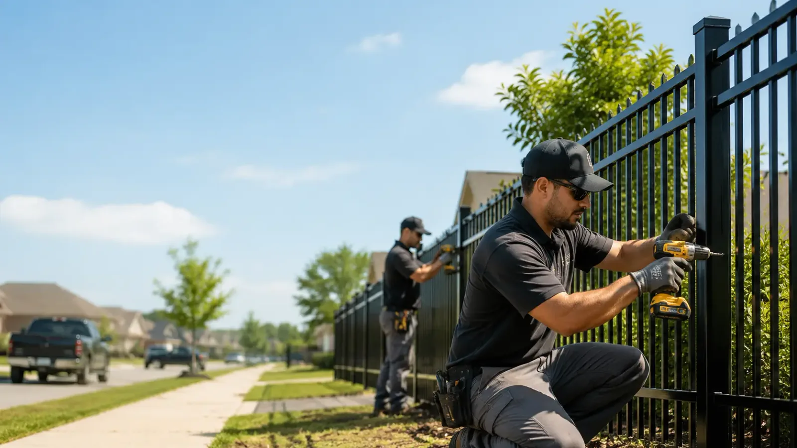 Metal Fence Installation in Marshall, AK